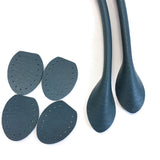 INAZUMA, Pastel Synthetic Leather Handle, Original Blue Color, Large 40cm ( PT-40 )