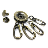 INAZUMA, Metal Clip Hook for Key Case