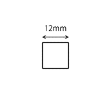 [ SALE ] Square Paper Templates for English Paper Piecing (12mm), 1000 pieces (with Free instruction)