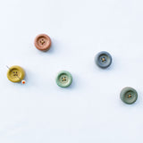 [ Cohana ] Shigaraki Ware Button Magnet ( for Sewing, 45-066, 45-067, 45-068, 45-069, 45-069 )