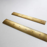 [ Cohana ] Brass Ruler ( Classic Japanese Style ) 30cm ( 45-048 )