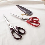 [ Cohana / Order product ] Seki Sewing Shears with Lacquered Handles ( Tamenuri ) ( 45-265 )