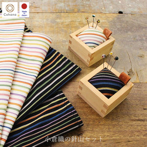 [ Cohana / Order Product ] Kokura Textile Pincushion Set ( 45-241, 45-242 )