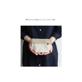 [ Cohana / Order product ] Waxed Canvas Accessory Pouch ( 45-129, 45-130 )