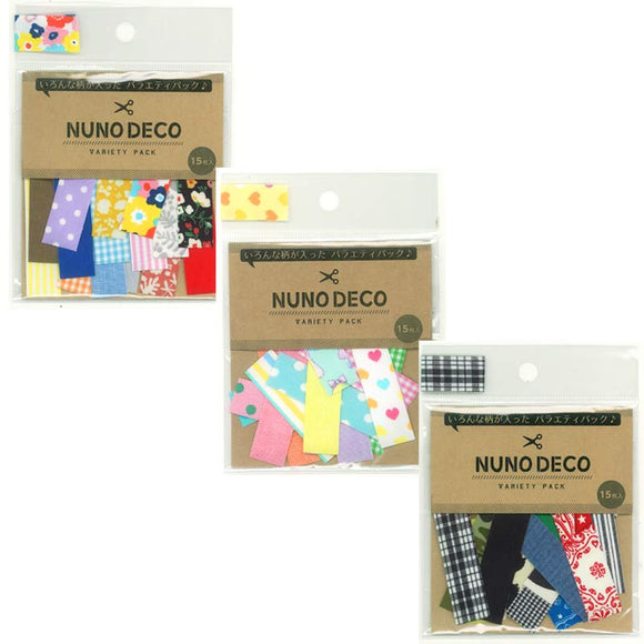 Nuno Deco (Cloth Decoration) Tape, Variety Pack