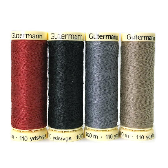 macchina, 4 Colors Gutermann Thread Set for 