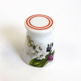 Arita Porcelain Thimble, Botanical