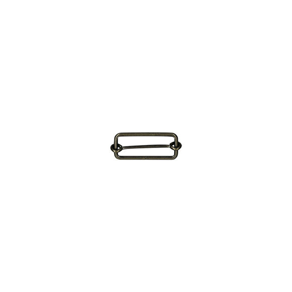 Rectangle Buckle with Slider Bar, 4cm (1pc)