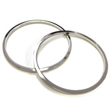 Cast Square Line Ring, 9cm, 2 pieces / set