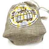 Small Bird Drawstring Pouch (Japanese instruction only)