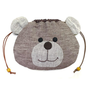 Bear Drawstring Pouch