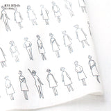 COSMO, Cut Cloth for "100 Girls Style Book, Fashionable Dress-up, 40 cm x 52cm" | Fabric