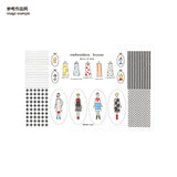 Charm Kit for "100 Girls Style Book, Fashionable Dress-up"