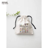 COSMO, Mini Drawstring Pouch for "100 Girls Style Book, Fashionable Dress-up"