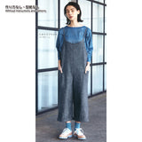 Overalls (without instruction and pattern) in "Yoko Saito, Clothes and Bags to Make Every Day Fun"