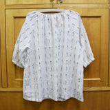 Raglan-sleeve Blouse (without instruction and pattern) in "Yoko Saito, Clothes and Bags to Make Every Day Fun"