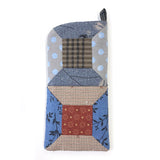 Spool Glasses Case (without instruction and pattern)in "Your First Patchwork, Yoko Saito's Traditional Patterns"