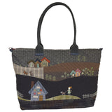 Zippered House Tote Bag