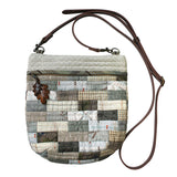 Shoulder Bag with Leaf Charm