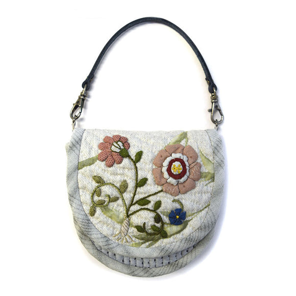 Mini Pouch with Flower (Japanese instruction only)