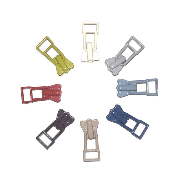 Free-style Zipper Slider, 3 pieces / set