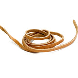 Joint, Pre-cut Tanned Round Leather String, 3mm width, 90cm（JTT-K32）