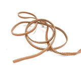 Joint, Pre-cut Tanned Round Leather String, 3mm width, 90cm（JTT-K32）