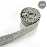 Nylon Herringbone Tape, Light gray, 2cm width ( B1-20 ), price per 0.1m