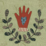 Baltimore Applique Tapestry with Triangle Lattice
