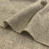 web20190627-02, Linen Blend (30%) Canvas Dungaree (with Japanese instruction for "Mask"), Price per 0.1m, Minimum order is 0.1m~ | Fabric