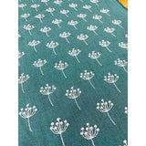 web20210610-01, Flower Embroidered Linen(100%) Fabric for Dress, Price per 0.1m, Minimum order is 0.1m~ | Fabric