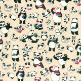 web20220128-04, Comical Panda, Price per 0.1m, Minimum order is 0.1m~ | Fabric