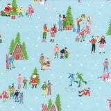web20221020-01, Christmas Holidays, Price per 0.1m, Minimum order is 0.1m~ | Fabric