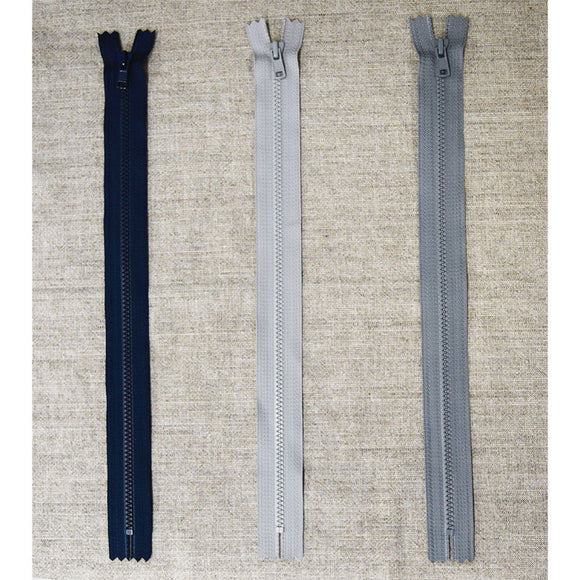 Plastic Zipper, Thin, 30cm