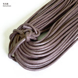 MOKUBA, Waxed Cord, Thick, 0.4cm diameter, price per 0.1m