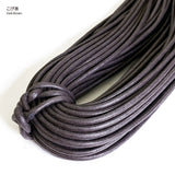 MOKUBA, Waxed Cord, Thick, 0.4cm diameter, price per 0.1m