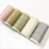 KINKAME, mez Duet, 5 Colors Recommended Thread Set ,100m each ( Old product name: Coats Duet Thread )
