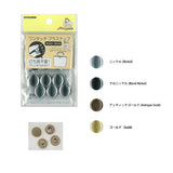 One Touch Plastic Snap,14 mm, 3 pairs / pack
