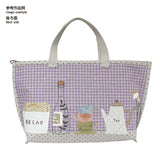Yoko Saito's Bon Appetit Tote Bag (with instructions and full-sized pattens in English)