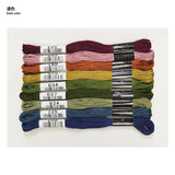 Quilt Party's Recommend 9 Colors Cosmo Embroidery Thread Set