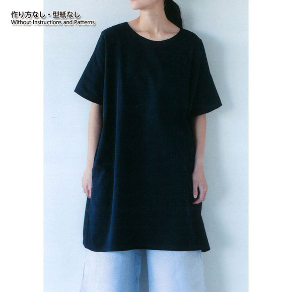 Round Neck Tunic b, Short Sleeve (without instructions and patterns) in 